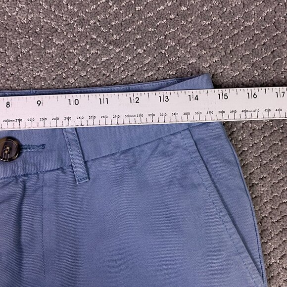 Peter Manning Classic Fit Chino Pants Men's 29 x 27 Actual 29 x 26.5 Blue Cotton - Picture 10 of 14
